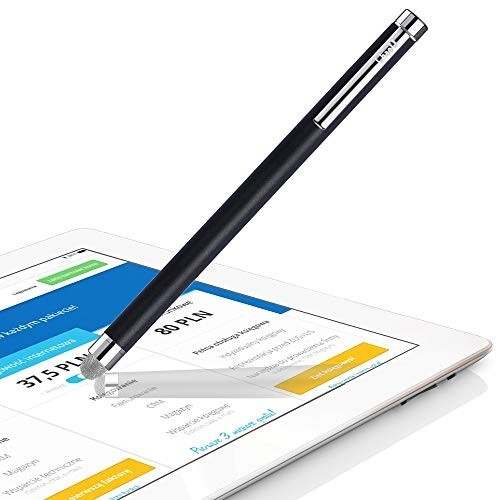 8 Pcs Touch Screen Stylus Pens - Capacitive with Replaceable Mesh & Rubber Tips