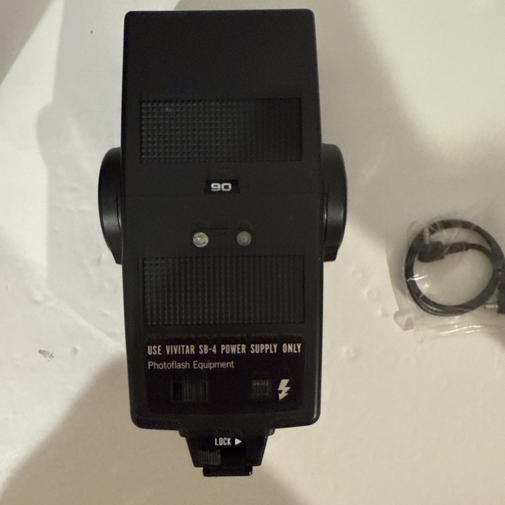 Vivitar Model 283 Electronic Flash - Automatic Thyristor Exposure Control w/ Box