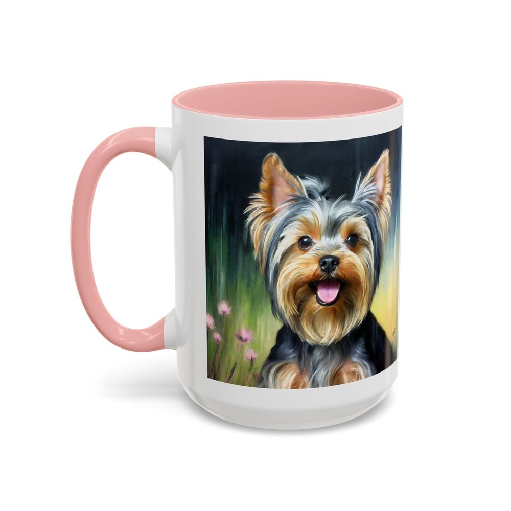 Yorkshire Terrier Ceramic Accent Coffee Mug