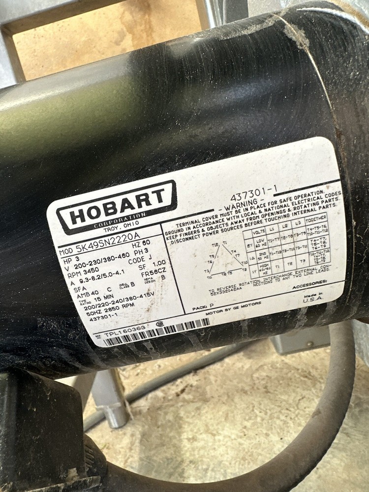 Hobart 5801 Electric Meat Saw, ¡Please READ Description!