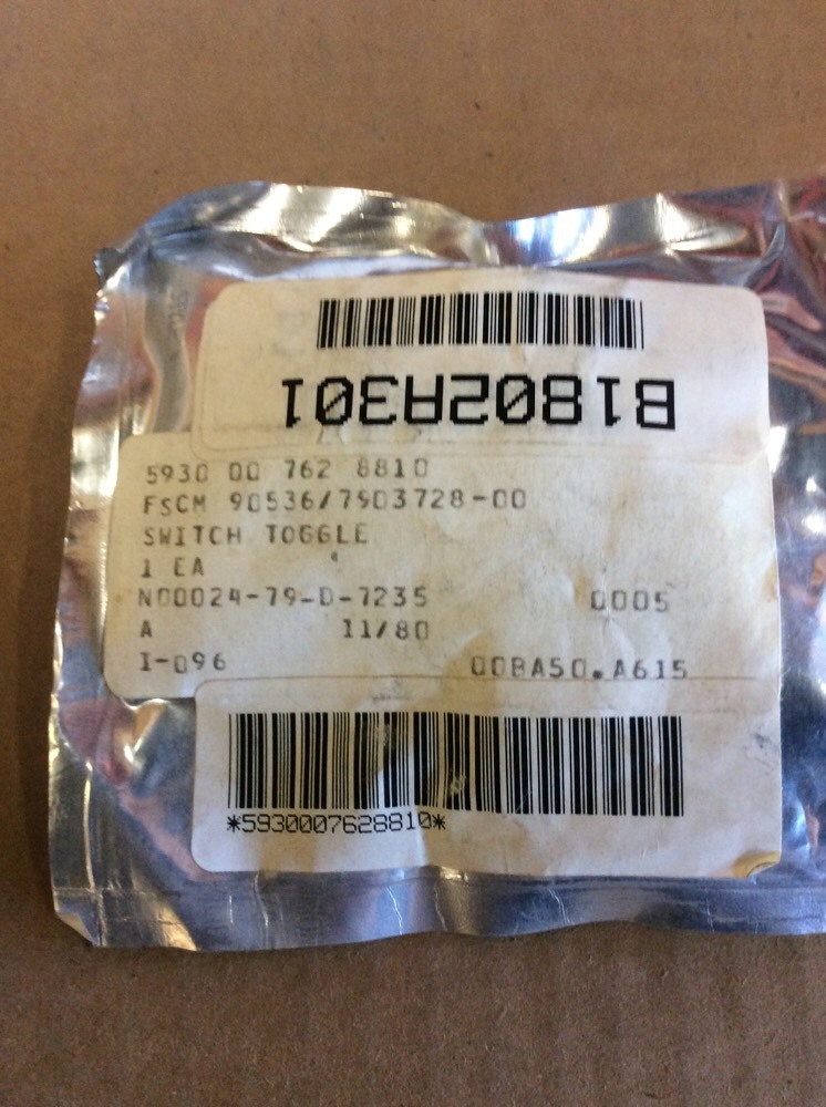 7903728-00 Toggle Switch