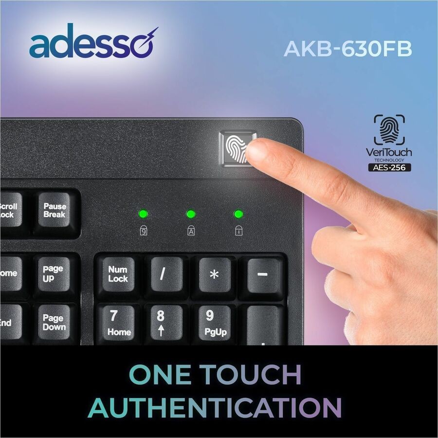 Adesso EasyTouch AKB-630FB Keyboard