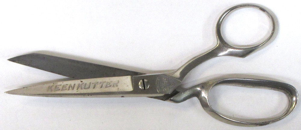vintage Simmons KEEN KUTTER 6.5" Scissors wb
