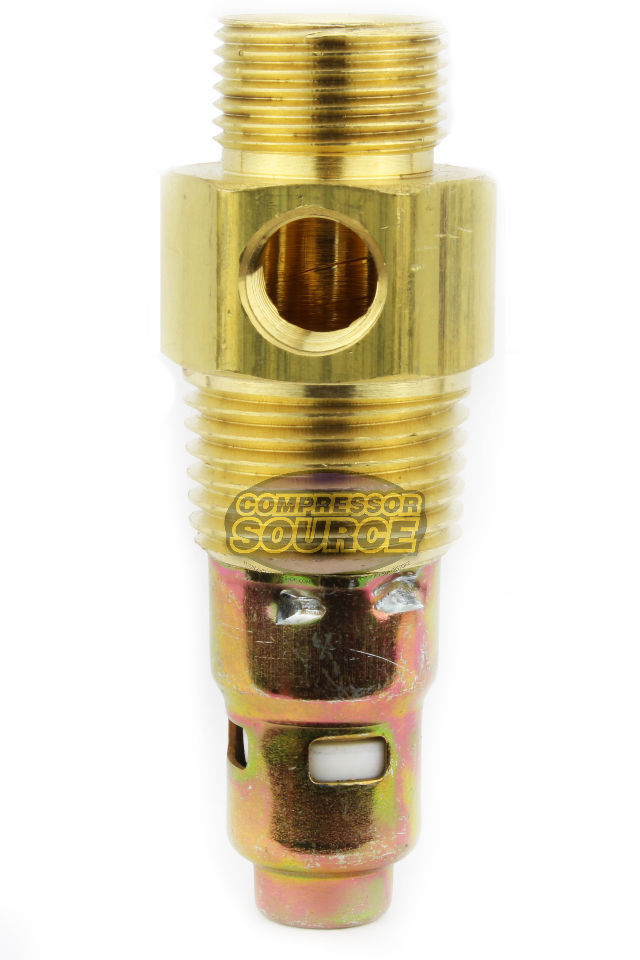 Air Compressor In Tank Check Valve 1/2" Male NPT X 1/2" Compression USA Made