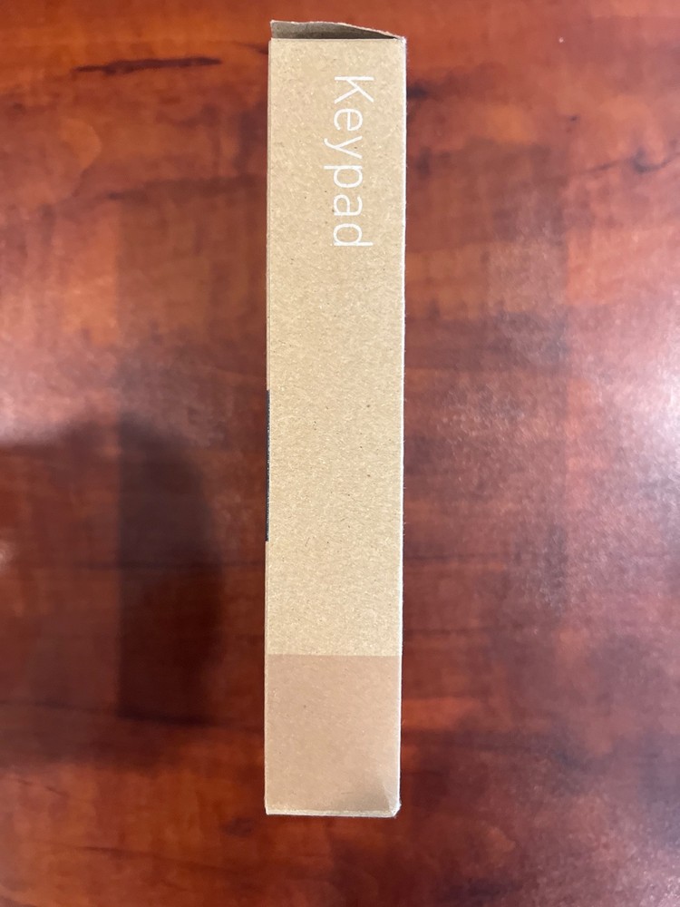 SimpliSafe Wireless Keypad KP3W White 3rd Generation New Open Box