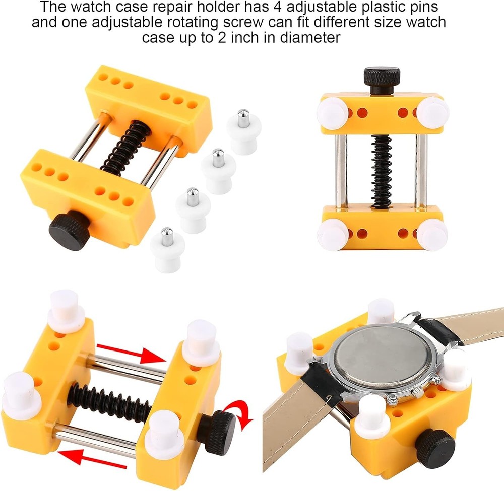 Comprehensive Watch Battery Replacement Kit - 9 Professional Tools for Everyone