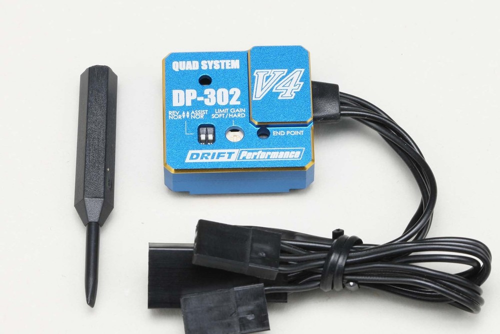EP Adjust ST Gyro Blue Drift Performer 2/3ch DPP-302V4BL