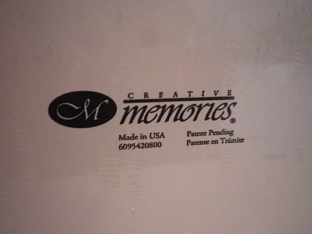 Creative Memories Custom Cutting System 12 Inch-3 Cutting Patterns Edges Sealed
