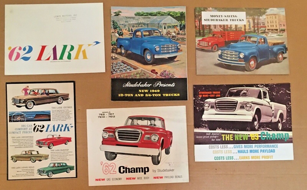 1965 Studebaker Daytona Cruiser Commander Accessories Booklet, EUC