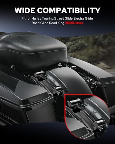 4 Point Docking Hardware Kits, Quick Release Luggage Rack Sissy Bar Four