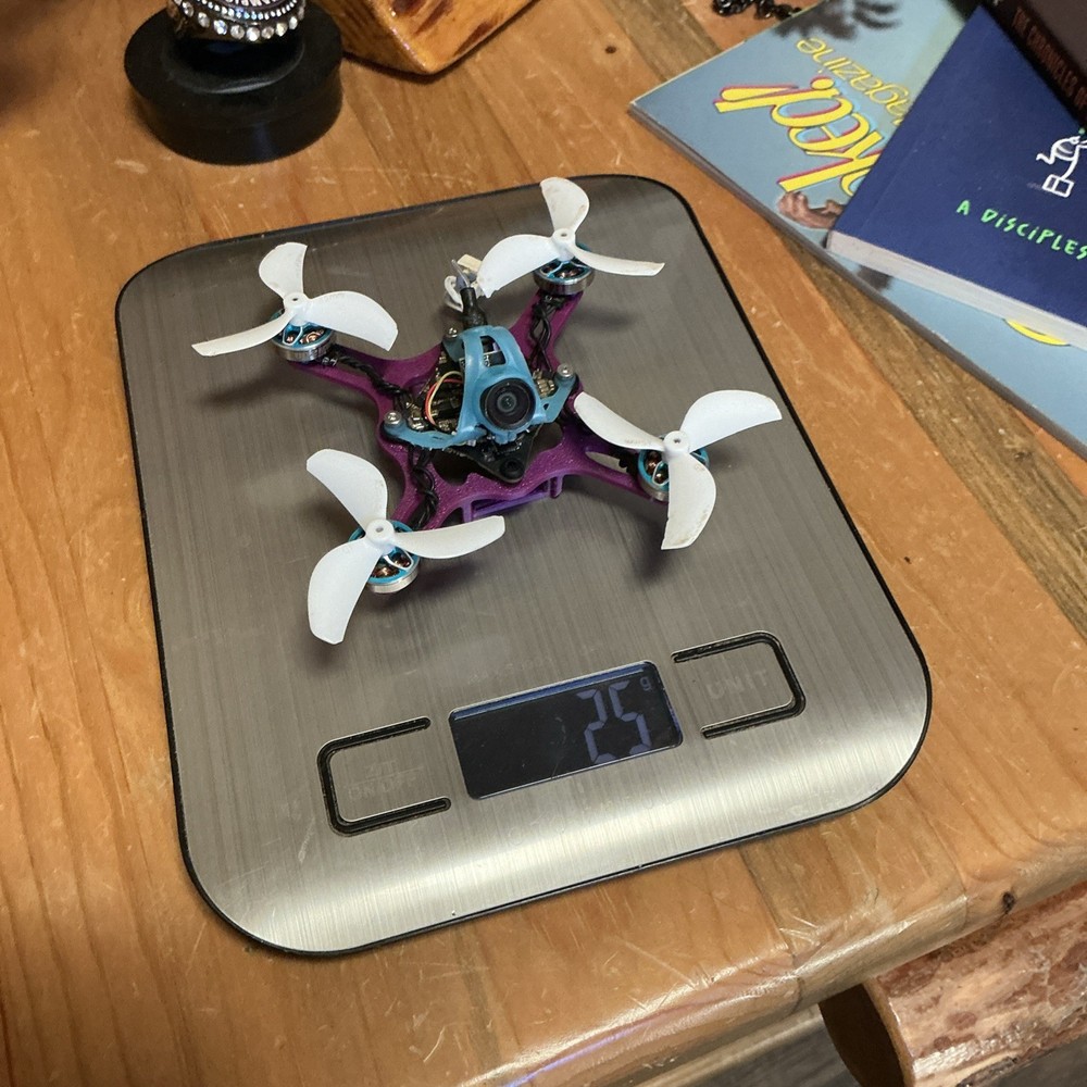 Tiny Whoop Guard-less X-Frame (Reinforced Material) Ultra Durable Drone Frame