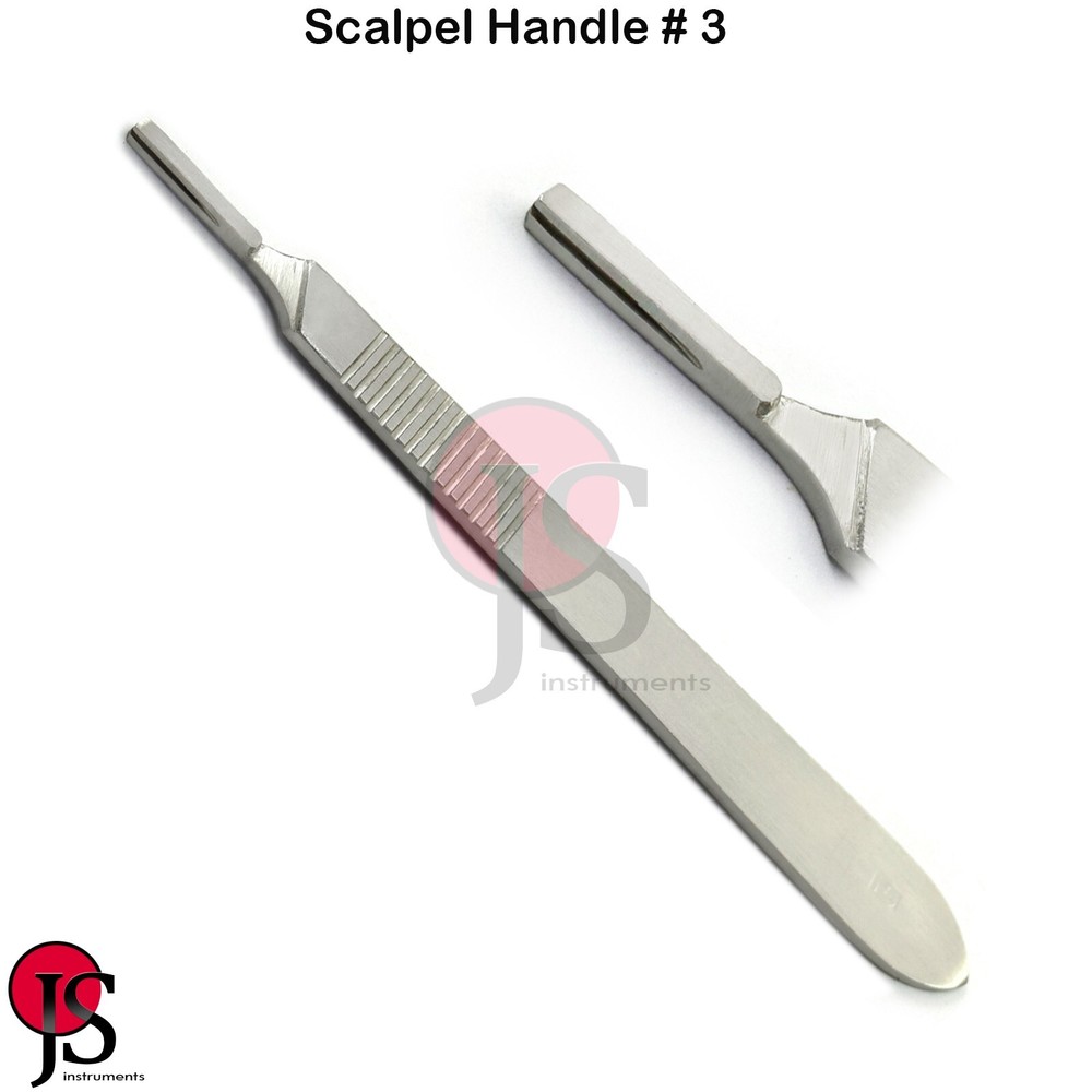 5PCS Basic Microsurgery Kit Needle Holder Suture Micro Scissors Tweezers Scalpel