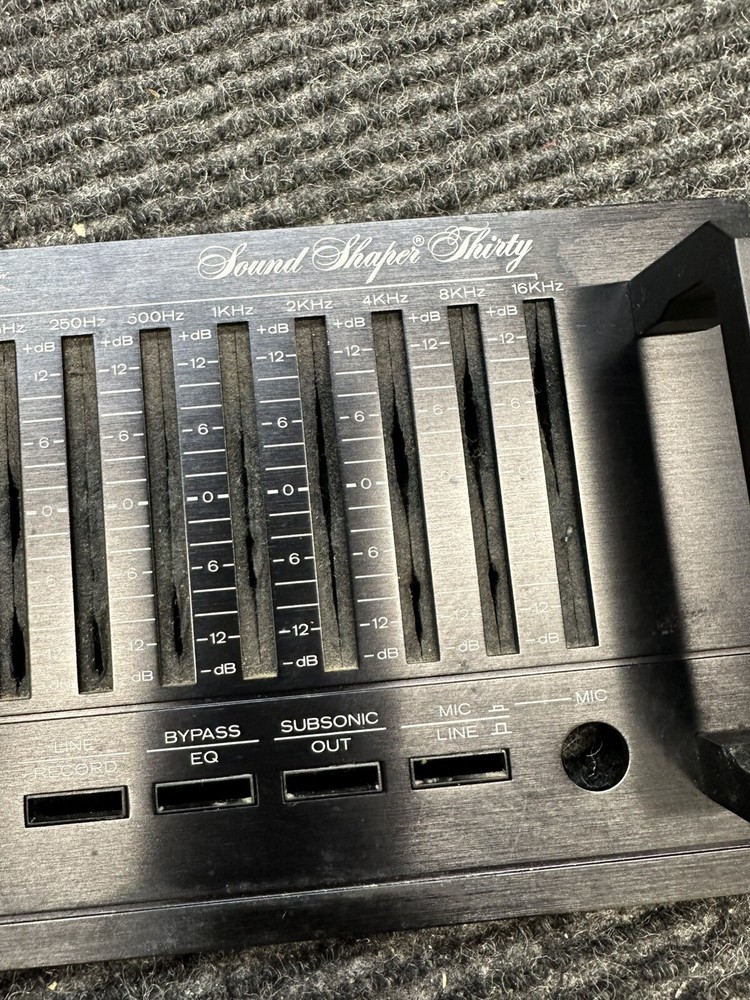 ADC Sound Shaper-30 EQ Front Panel