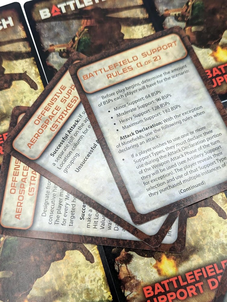BattleTech: Battlefield Support Deck (Revised)