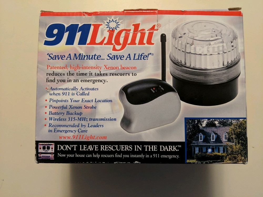 911 EMERGENCY TRANMITTER LIGHT