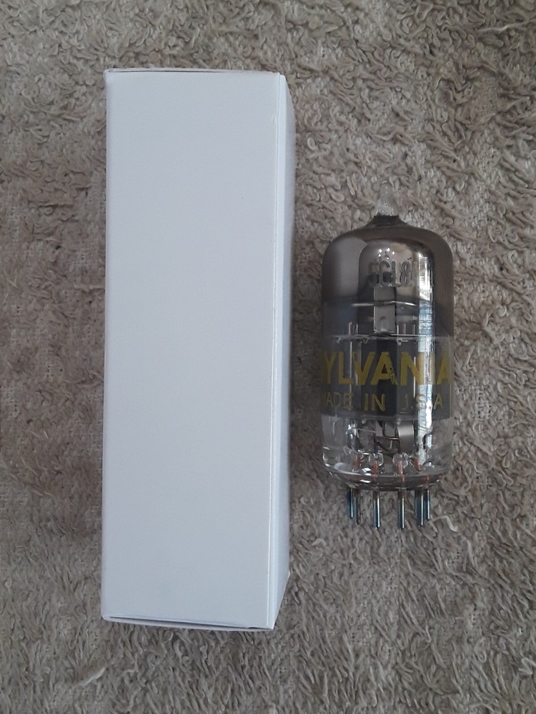 NOS Sylvania 5CL8A Vacuum Tube - White Box - Tested