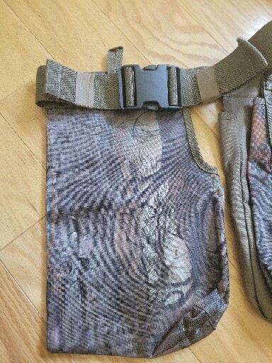 Lightweight Dove Belt with Game Pouch, shell pouch.