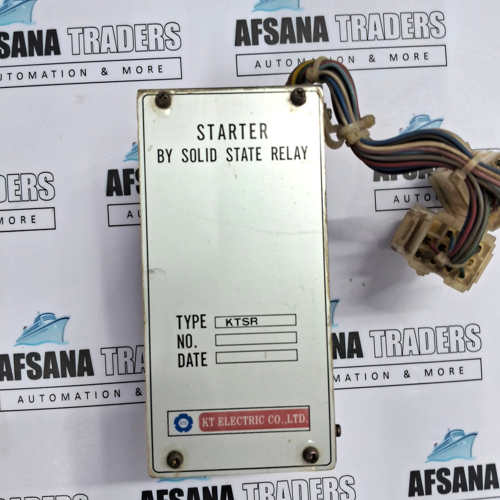KT ELECTRONIC | KTSR | SOLID STATE RELAY STARTER