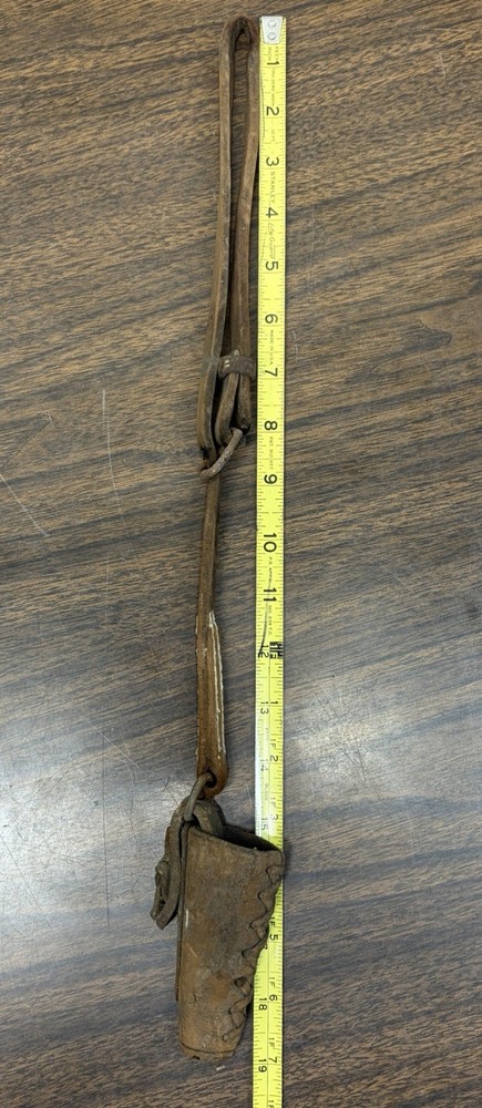 Antique Leather Tool Sheath