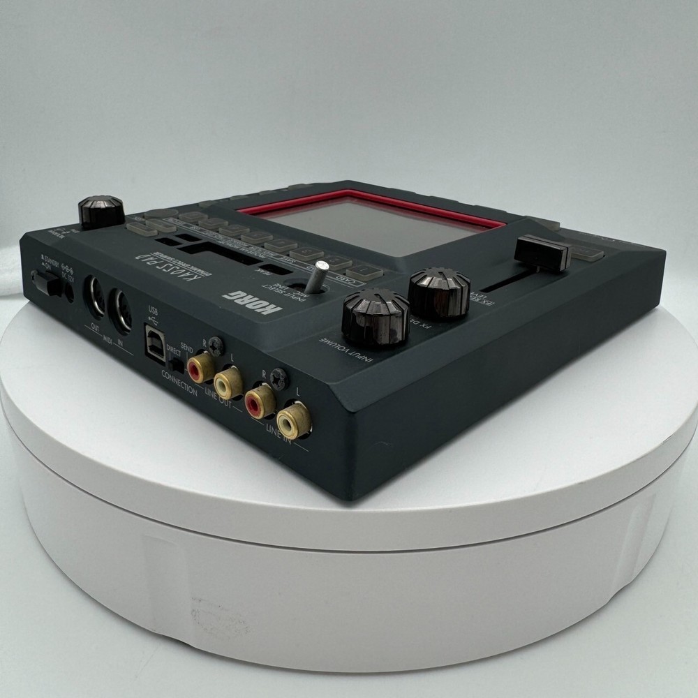 KORG KAOSS PAD KP3 KP-3 Dynamic Effect Sampler Sequencer w/Accessories Working