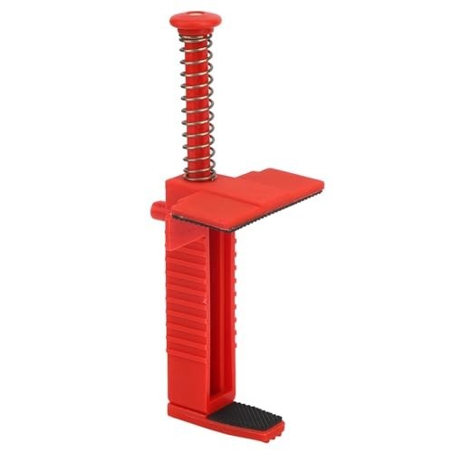 Brick Liner Tool Set, Red Line Runner with Clamp, 6.4in Brickwork Puller
