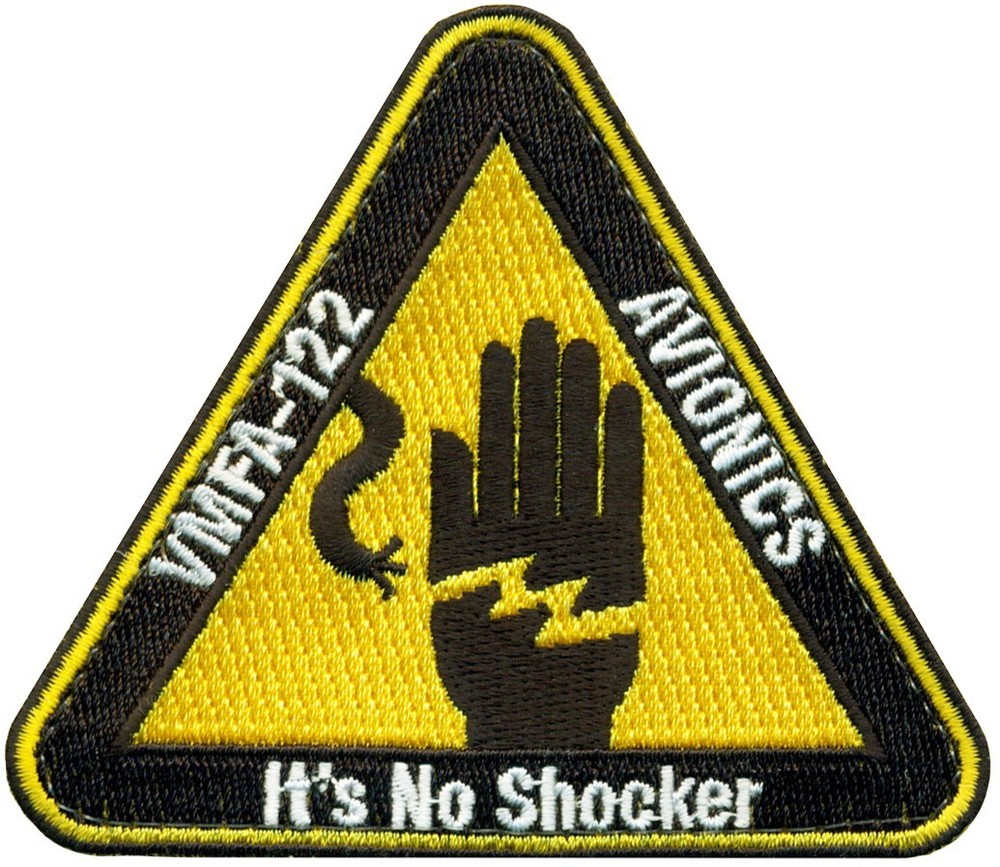 USMC MARINE FIGHTER ATTACK SQUADRON 122 (VMFA-122) AVIONICS PATCH