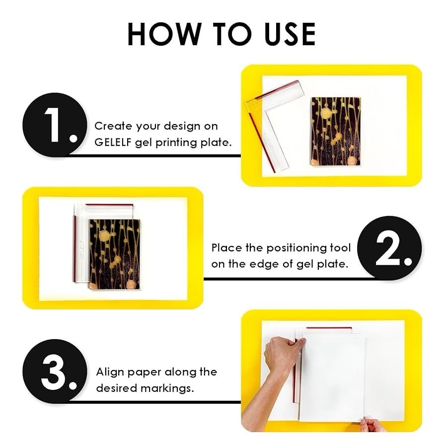 Gelelf Paper Positioning Tool 5cm 2 Pcs
