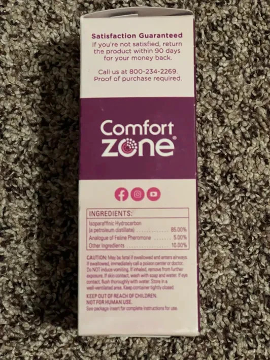 Comfort Zone Cat Calming Diffuser Refill for Cats 48mL
