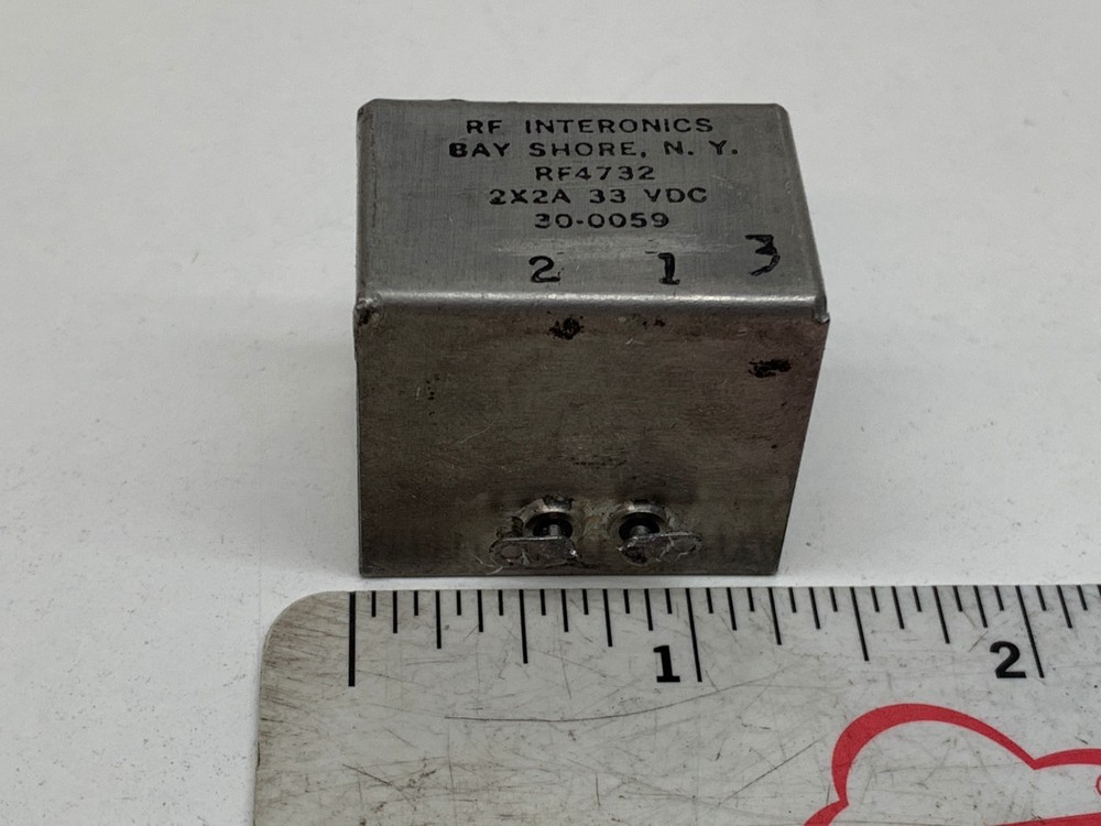RF Interonics RF4732 RF Filter 2X2A 33 VDC 30-0059
