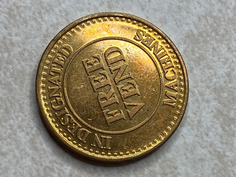 JB Jackson Brothers Arcade Game Token T6814