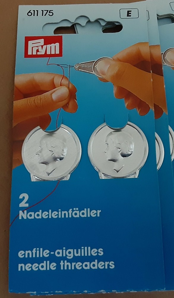 Prym 611 175 E Needle Threaders 10 packs with 2 to a pack
