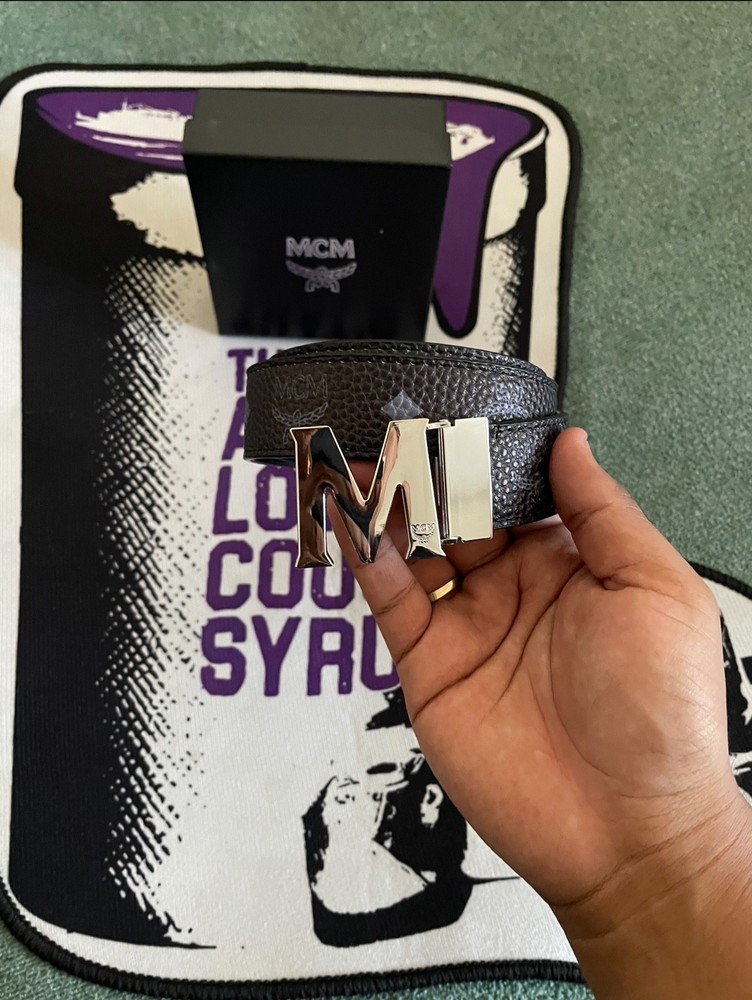 MCM Men’s Leather Belt