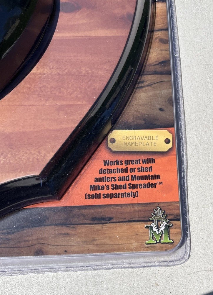 Mountain Mike’s Plaque Master Deer Antler Mounting Kit