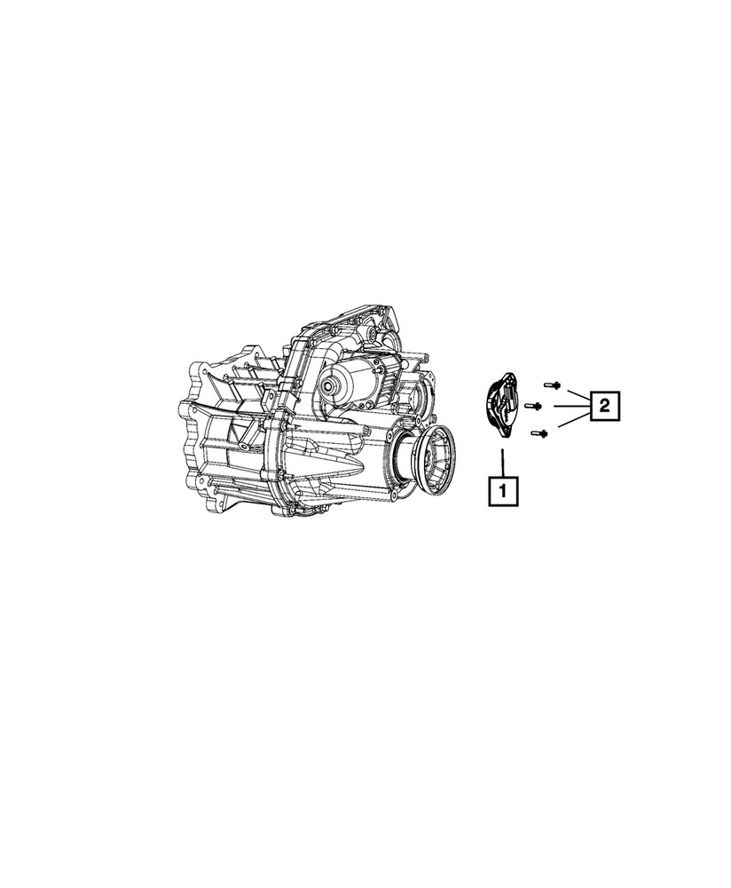 Genuine Mopar Transfer Case Position Sensor 68071234AA