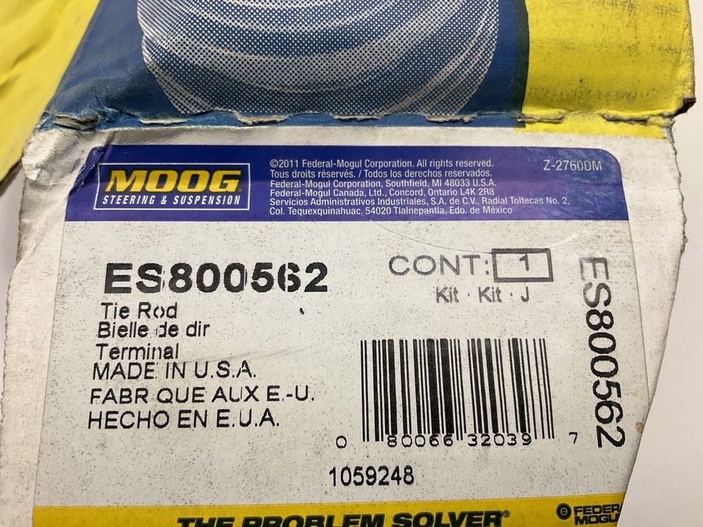 Moog ES800562 Toe Compensator Link - Rear Outer