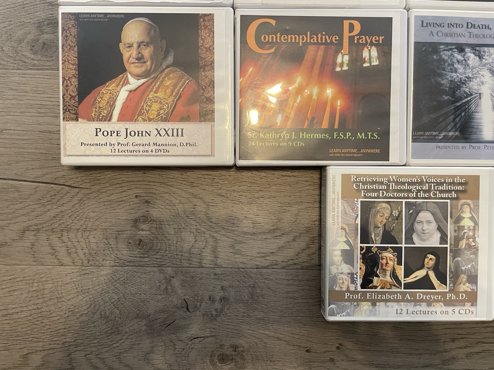 Now You Know Media Christian Lecture CD Lot Of 17 Sets Of Lectures 87 Total CDs