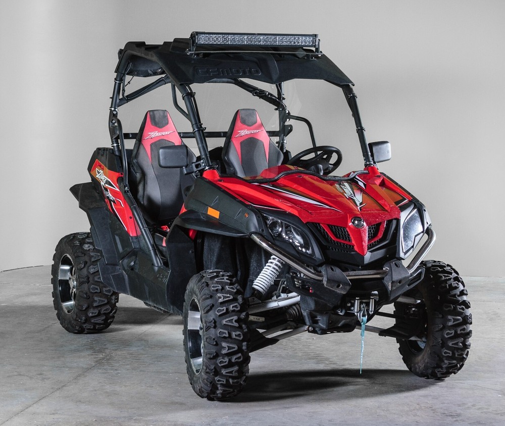 TERRARIDER CF MOTO ZFORCE FULL UTV WINDSHIELD - STD. 3/16"
