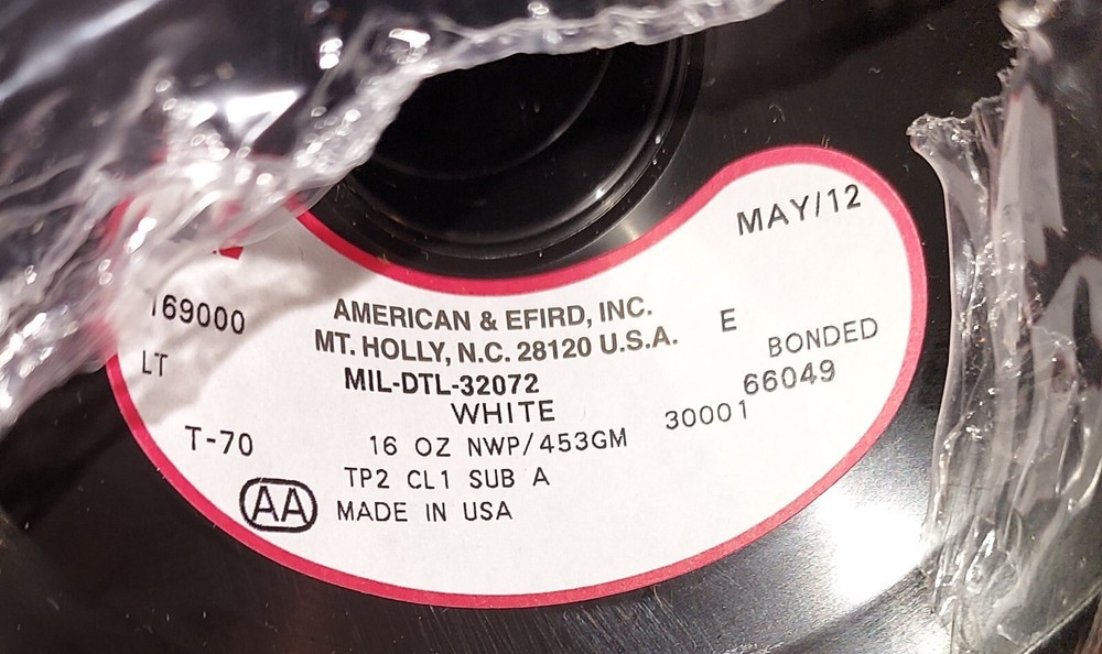 Multi-filament Polyester Thread White 1850 Yards