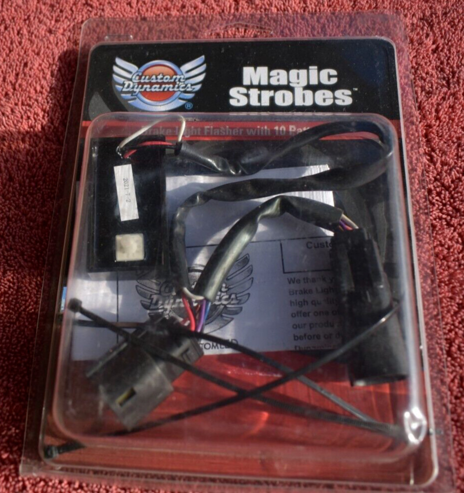 Custom Dynamics Module Magic Strobes Brake Light Flasher for H-D  2050-0187