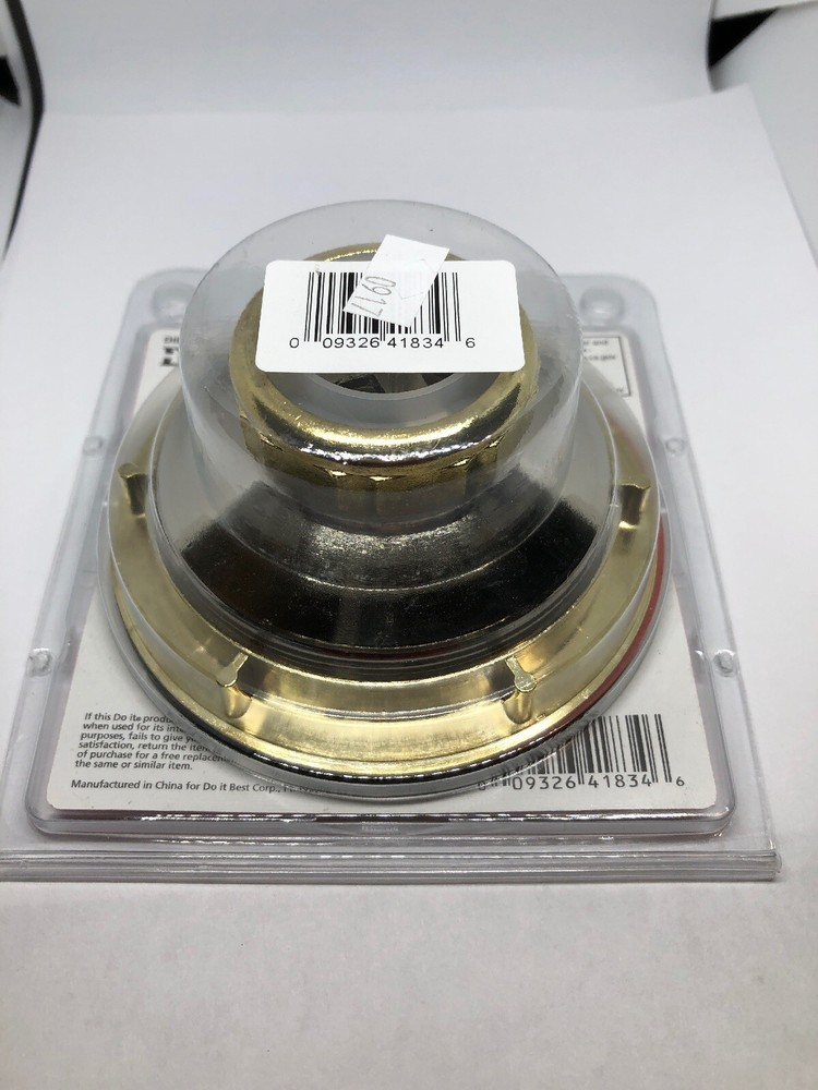 Do it Solid Brass BRUSHED NICKEL Basket Strainer Assembly 438995 Tarnish Free
