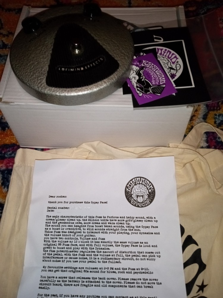 Lofi mind Gypsy face/ Fuzz Face prototype