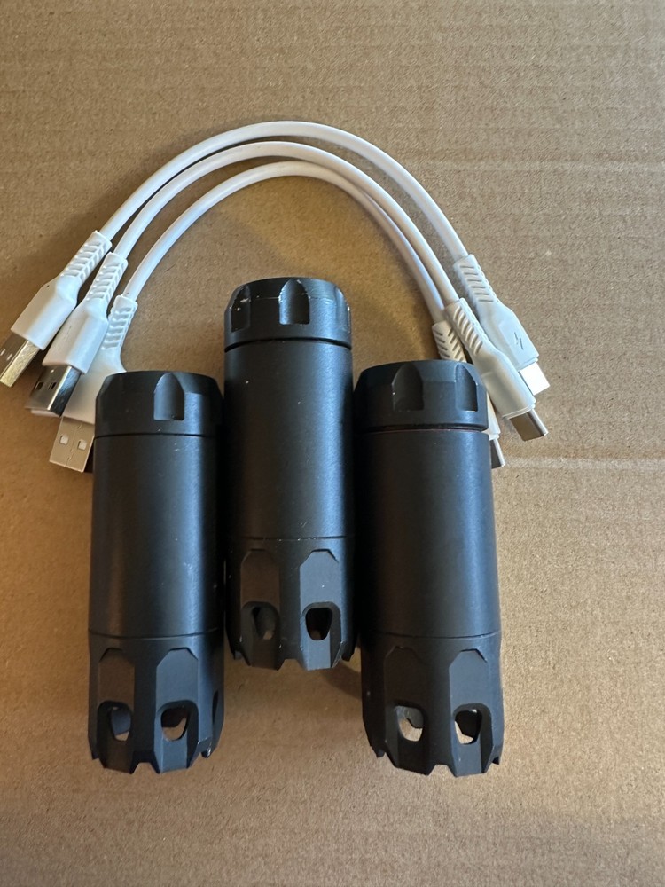 BLASTER Muzzle flash Airsoft Tracer unit AceTech USB Type C LED charge cable inc