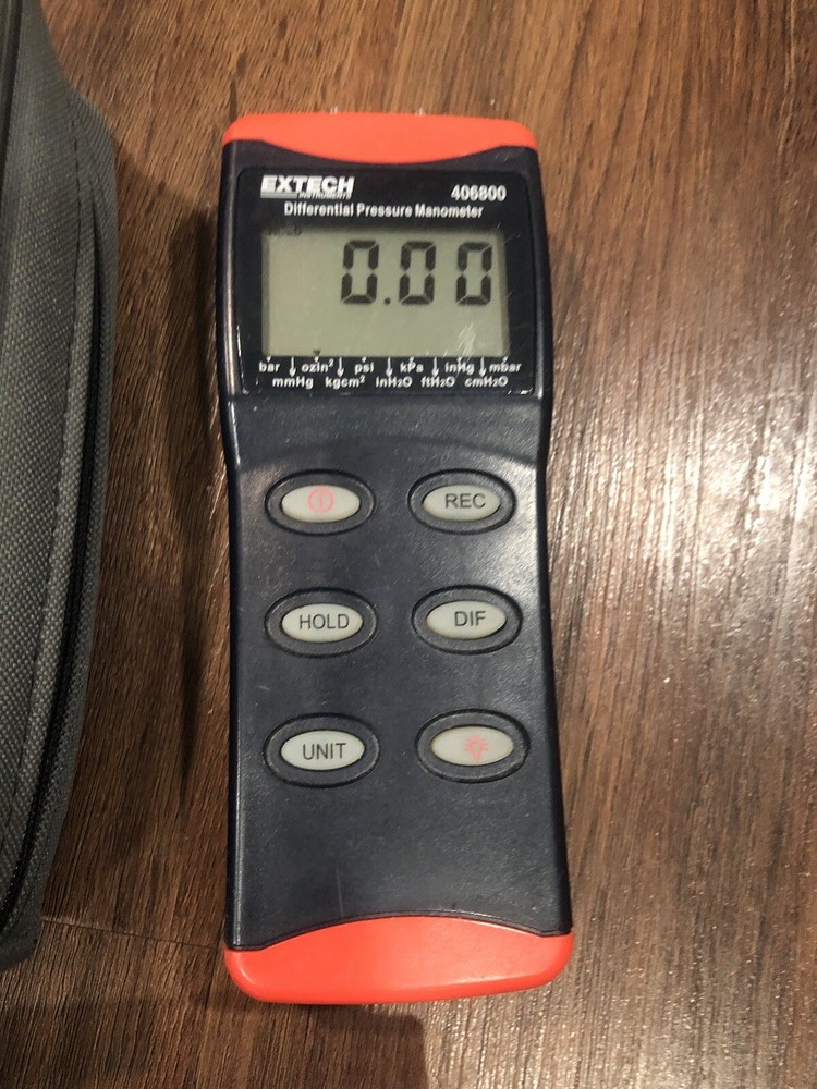 Extech instruments differential pressure manometer Model 406800 - Free shipping