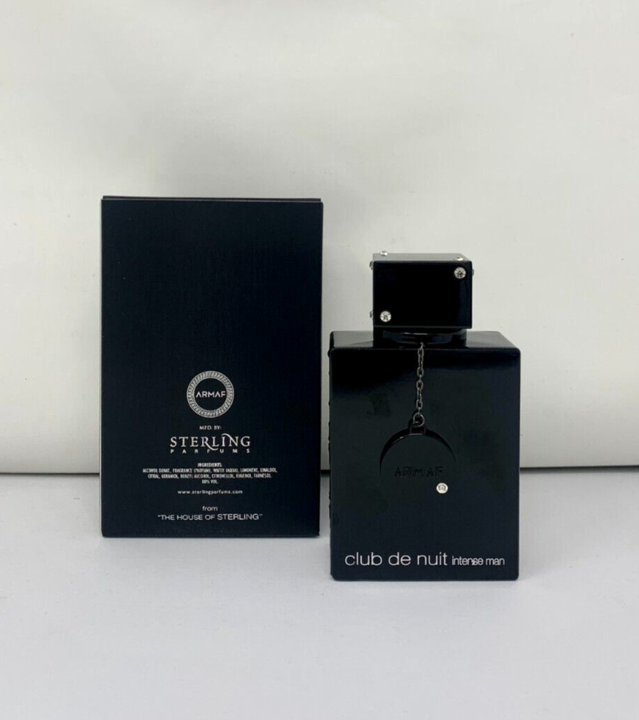 ARMAF CLUB DE NUIT INTENSE 3.6 oz FOR MEN EDT SOLE OFFICIAL DISTRIBUTOR OF ARMAF