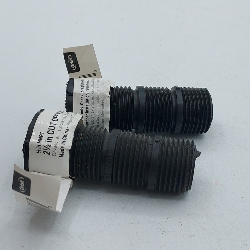2 Pack | Orbit Poly Cut Off Riser Extension 1/2" Dia. x 2.5" 37017-28