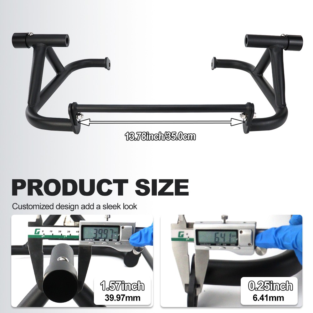 Crash Cage Stunt Engine Protection Bar Black Fit For Honda CBR600F/F4i 1999-2007