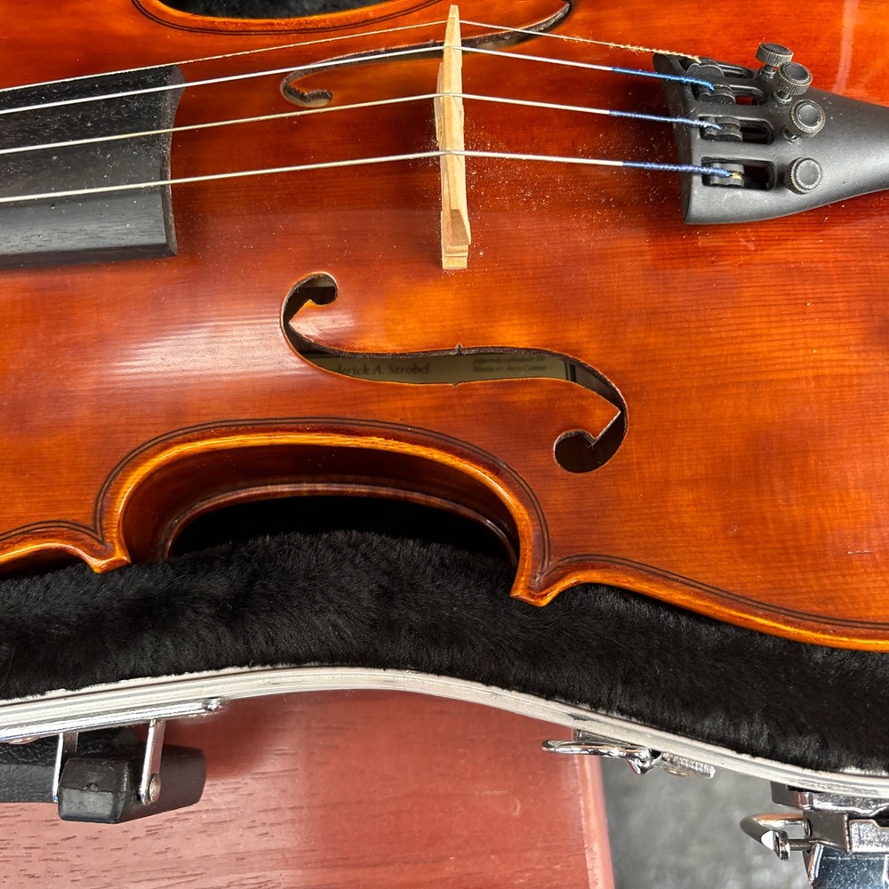 Frederick Strobel Violin ML-85 4/4 w/ case & Bow