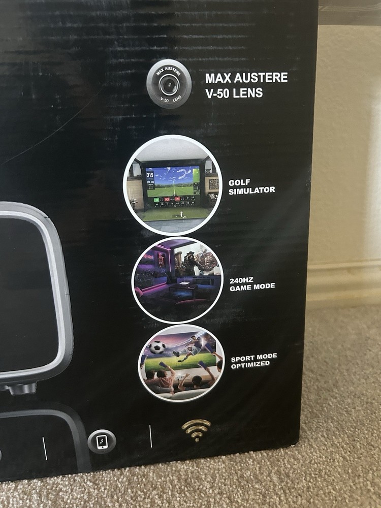 Meta HIFI 8K Smart TV projector + Meta HiFi Motorized Projector Screen