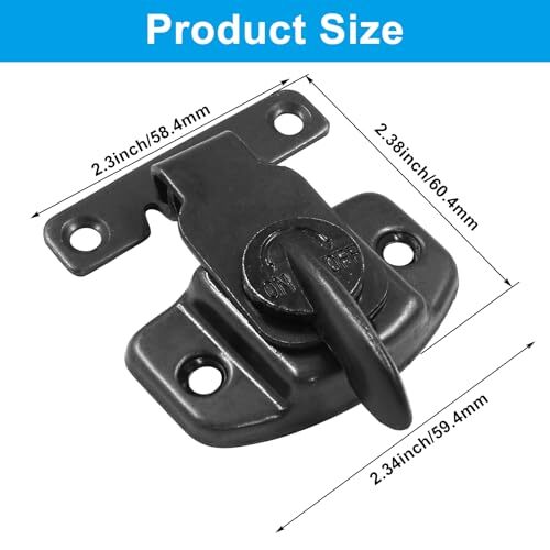 4 Pieces Metal Dining Table Locks Dining Training Table Buckles Latches Table...