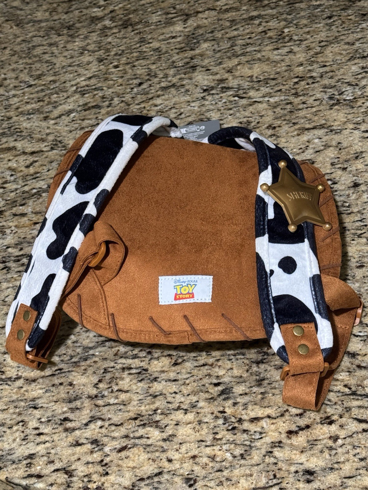 Disney Parks Toy Story Woody Cowboy Hat Backpack Bag NWT